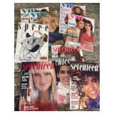 Vintage teen magazines, YM, Seventeen, Spree