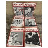 Box lot of Newsweek magazines