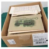 Box of misc ephemera