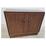 Mid century 2 door cabinet 35"13"30"
