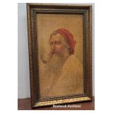 Reofect painting - old man of Capri