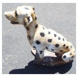Chalkware Dalmation. Vintage 70