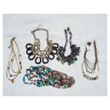 Beautiful statement necklaces. Beads and