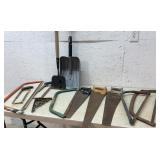 Saws,shovel and pic