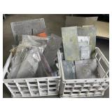 2 crates of printer plates - LARGE QUANTITY