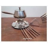 Stainless steel Japan fondue set