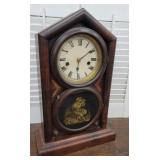 Antique mantle clock - no keys or pendulum