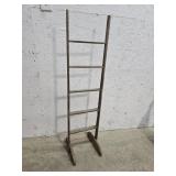 Primitive linen rack