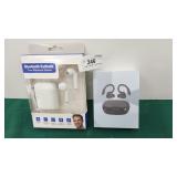 2 New Bluetooth earbuds