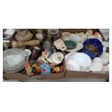 2 boxes - miscellaneous glassware, China, etc