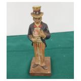 Cast iron Uncle Sam door stop