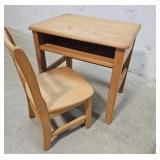 School desk with chair 24"18"24"