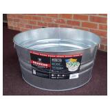 17 Gallon Galvanized Wash Tub