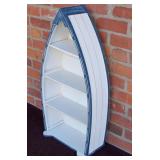 Lake House Decor Wood Boat Shelf 29 1/2" tall 15