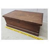 Early pine tool chest 24"14"9"