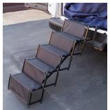SHYVIA Foldable Portable 5 Step Dog Ramp