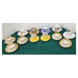 Lot of mixed cups and saucers