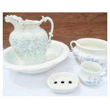 Antique Knowles Taylor semi vitreoss chamber pot,