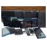 Electronics lot for parts/repair. Includes case