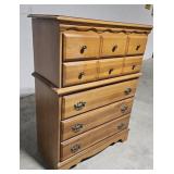 5 drawer highboy dresser 36"17"47"