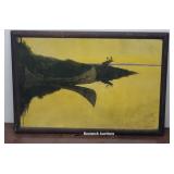 Frederick Remington print - coming to the call