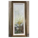 E Bucking painting Approx. 35x15 - signed