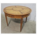 Stenciled game table 40"31"h
