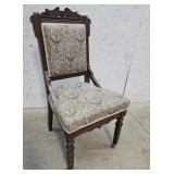 Victorian parlor chair