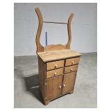 Washstand with towel bar 23"12"30"