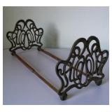 Antique Art Nouveau Expandable Brass & Cast Iron