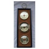 Mid Century Modern Jason Weather Station Wood