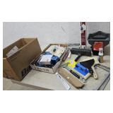 Paint supplies, electrical, pump, etc