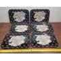 6 vintage Pepsi-Cola trays