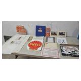 Gas Station Related Maps, Advertising, Stickers