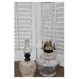 2 oil lamps