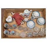 Box Littles - China Doll, Mini Tea Set, Salts,