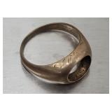 10k gold ring - no stone