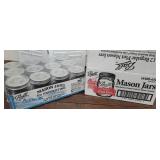 2 Boxes Canning Jars