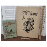 2 1920s Books - Chickens And Housing - Very