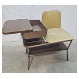 Mid Century Gossip Bench