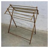 Folding drying rack
