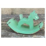 Jade glass Scottish terrier ink blotter