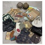 Vintage hats *local Owego NY company, purses,