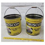 2 Truscon cans