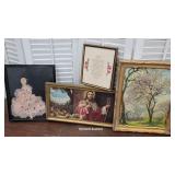 4pcs art - Jesus, Buzza Motto, etc