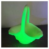 Fenton Art Glass Glowing Basket