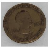 2 coin tokens - 1927 Charles Lindbergh & Canada