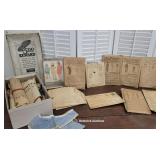 Vintage Patterns In Old Shoebox