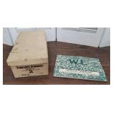 Endicott Johnson Shoe Box And Book