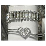 2 Pretty Sparkly Bracelets